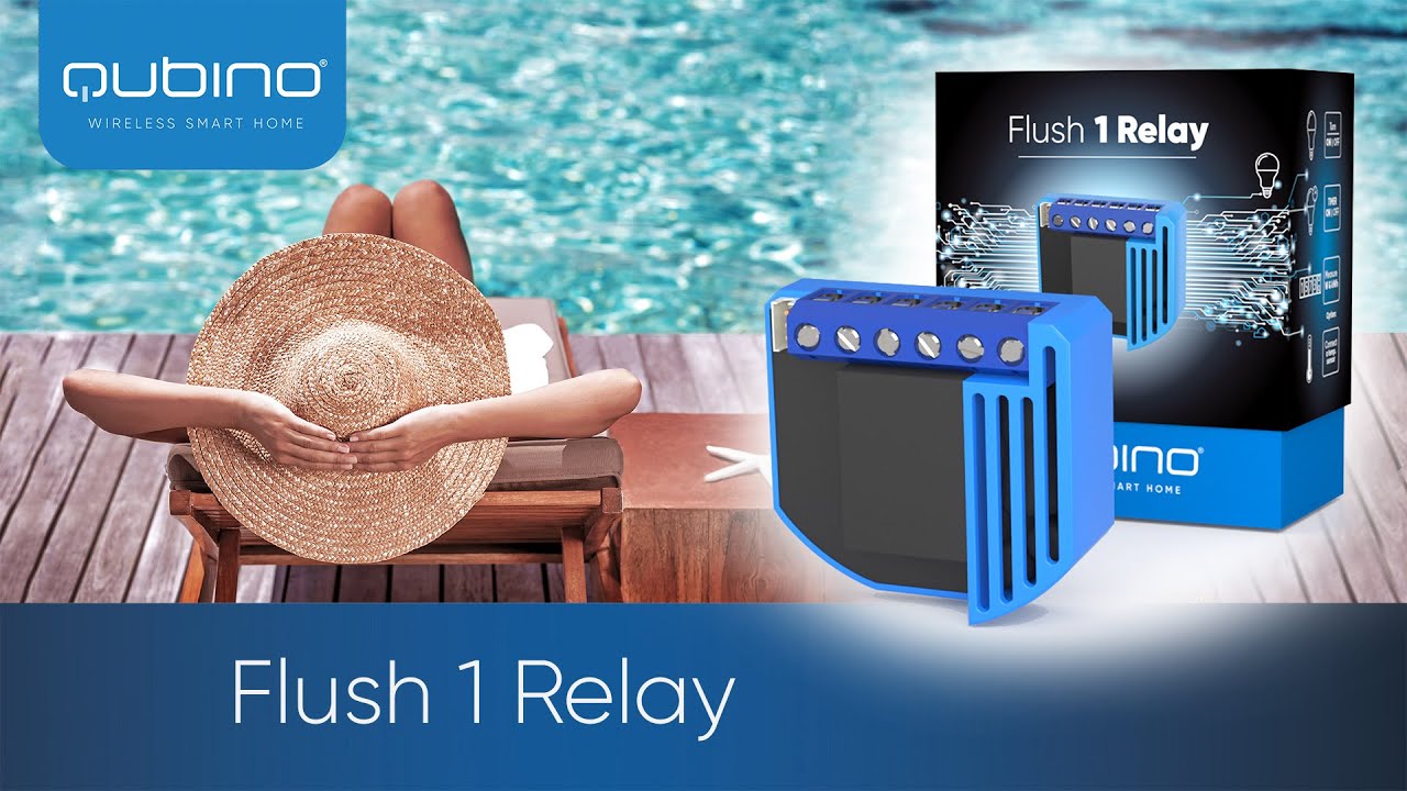 Automate your pool with Qubino to ensure it’s always fresh!
