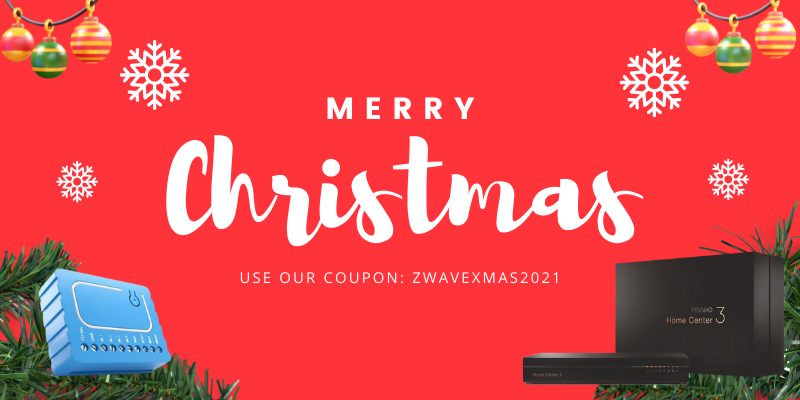 Z-Wave Christmas Coupon Banner