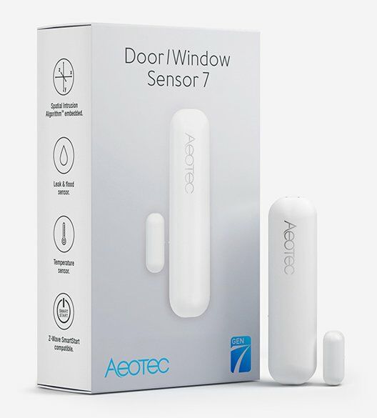 Aeotec Door Window Sensor 7- best smart sensors for smart home